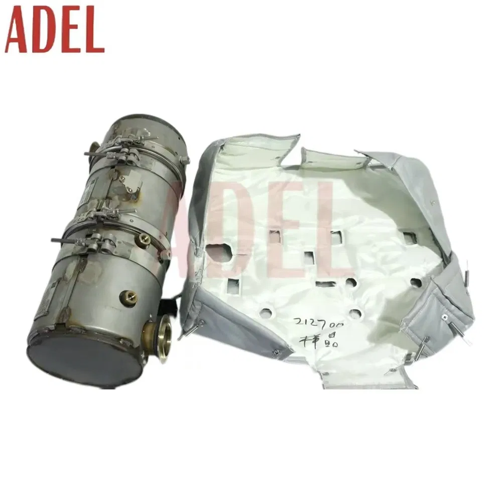 China Manufacturing Fiberglass Thermal Removable Insulation Cover for Exhaust System