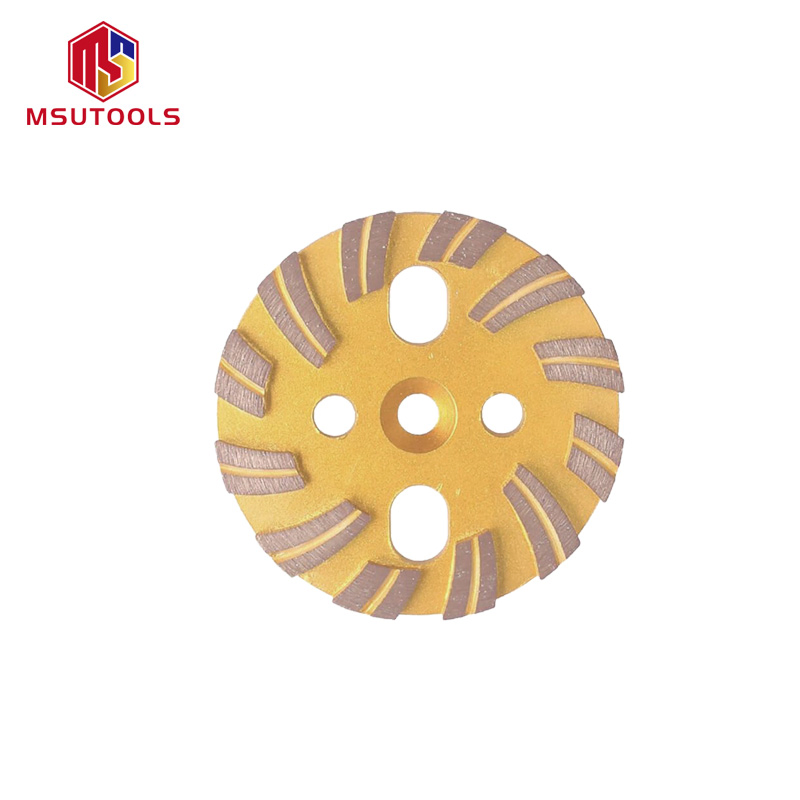 High-Density 4 Inch Grinding Wheel Metal-Bonded Diamond Grinder Disc for Concrete Polishing