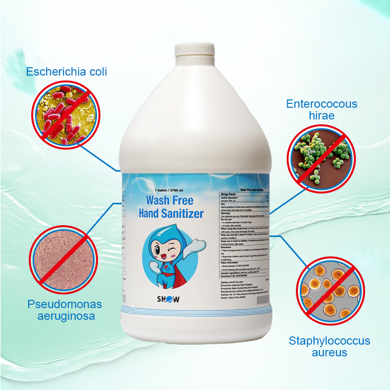 FDA Approved Wash Free Refill 75% Alcohol Hand Sanitizer 5L
