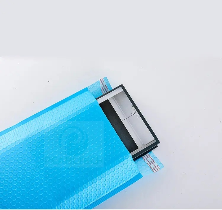 Blue Aluminum-Film VMPET Laminate Bubble to Manufacture Goods Envelope