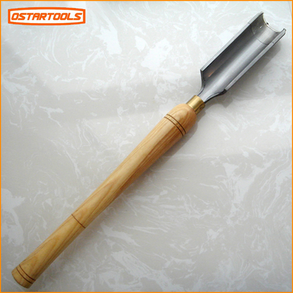 Oval Skew Wood Carving Chisel Wood Turning Tool Set Used for Machine (3/4"*160)