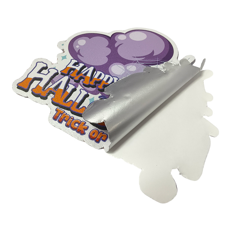 Customizable Aluminum Foil Adhesive Anti-Slip Wear-Resistant Advertising Floor Stickers