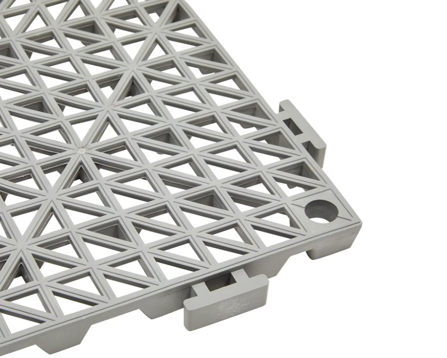 Модульный противоскользящий коврик для влажных помещений