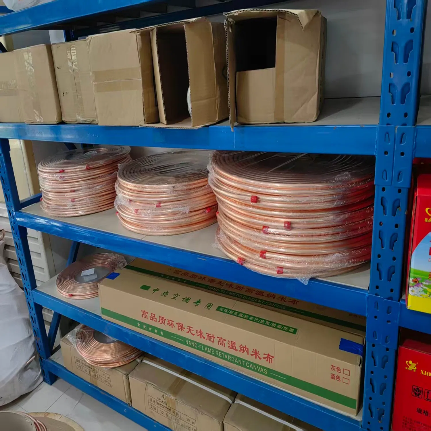 Air Conditioning Copper Tube Tp2 Soft Copper 6/10/12/16/19mm Connecting Hollow Pure Copper Coil