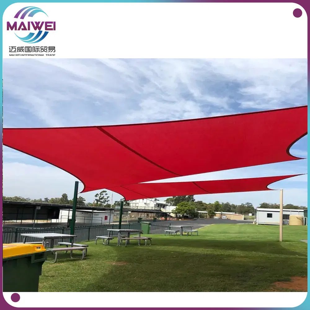 HDPE 160GSM Triangle/Rectangle/Square Plastic Shade Sails Shade Net Cloth