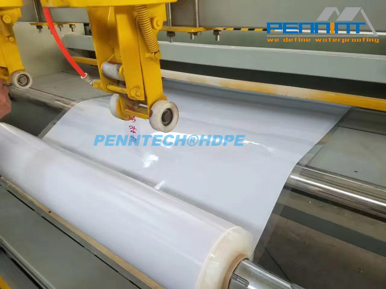 HDPE Film Coated Self Adhesive Waterproof Membrane for Basement Construction