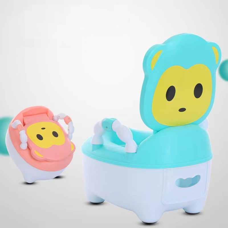 Children's Portable Potty Urinal/Cute Cartoon Design/Baby Potty, Toileting and Urination Training