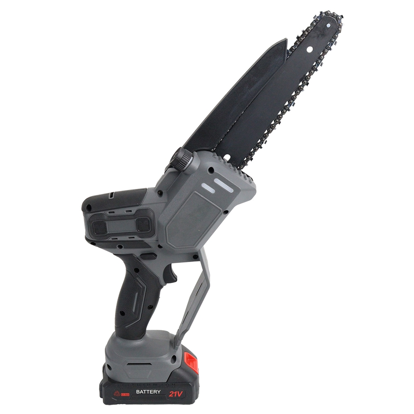 Cordless Chainsaw 8 Inch Toolless Adjust Electric Wood Cutting Tool OEM Service
