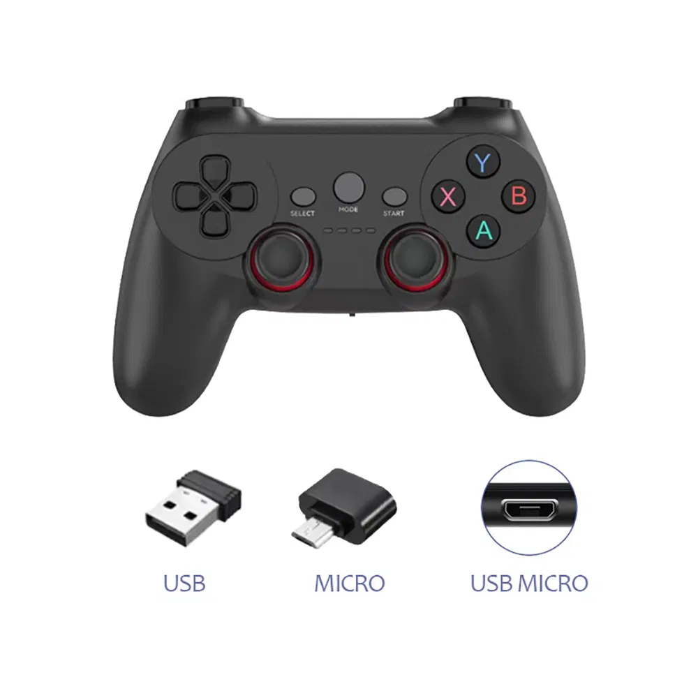 Беспроводной джойстик 2.4G для PS3, ПК, Android, ТВ