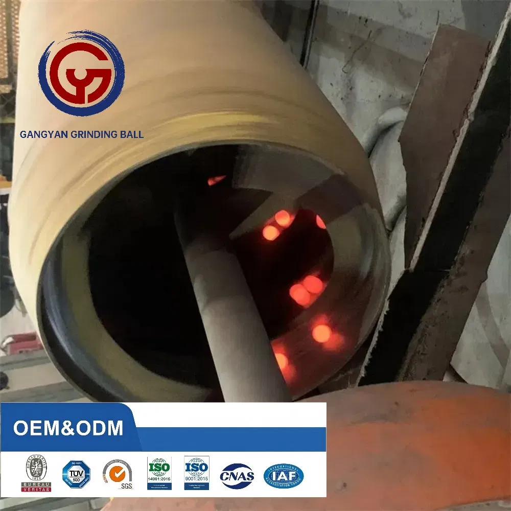Good High Carbon Chrome Good Price Casting Hot Rolled Forged Grinding Steel Media Bearing Ball for Mining Solid