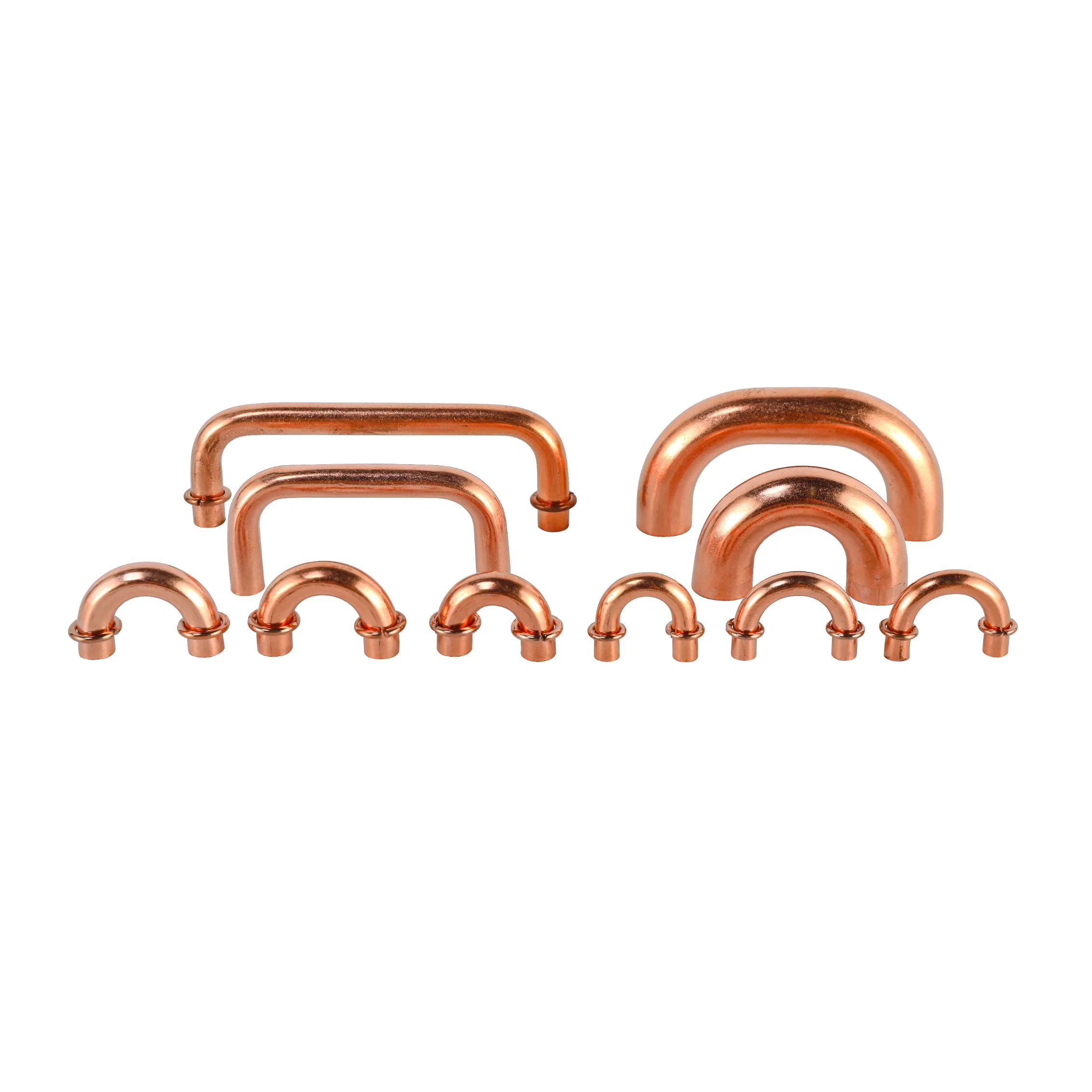 Chinese Manufacturers Precision Bending Copper Fitting for Refrigeration Equipment