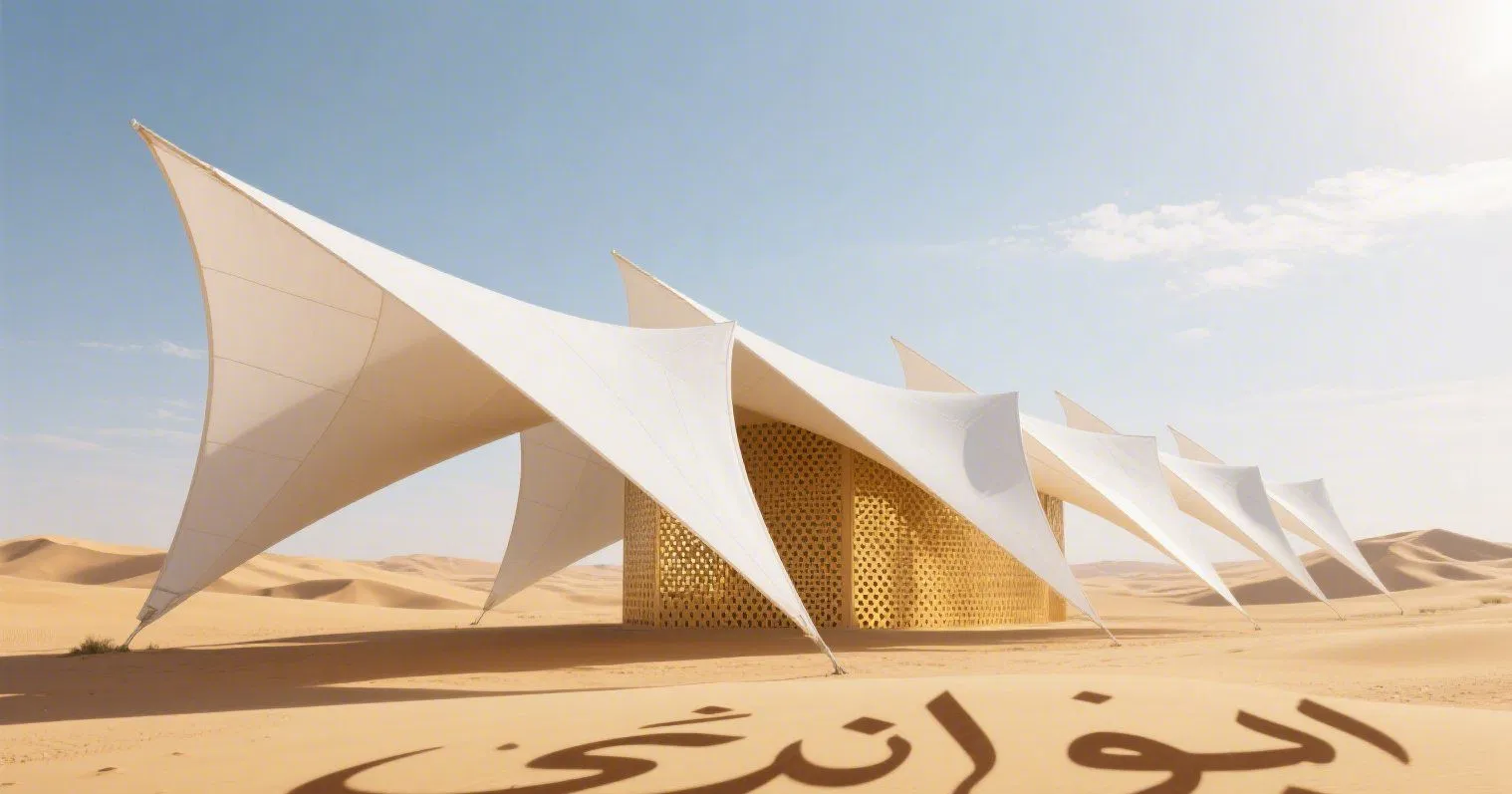 Durable Tensile Structure Building Material Fabric Tensile