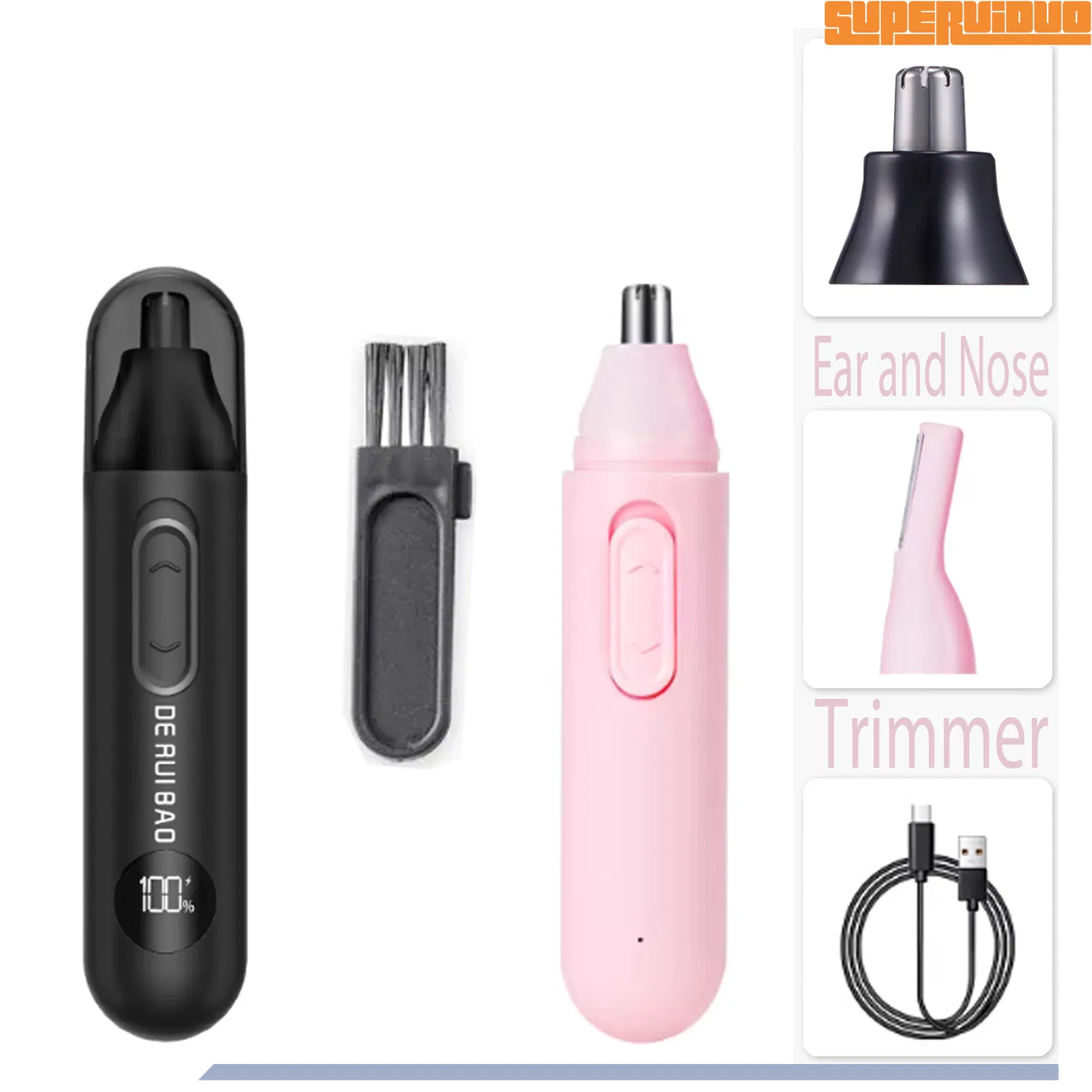 Innovative Floating Blade Technology Nose Hair Trimmer