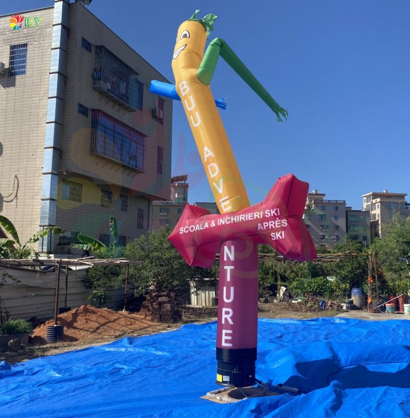 Outdoor Inflatable Tube for Car Wash Air Dancer Advertising Inflatables