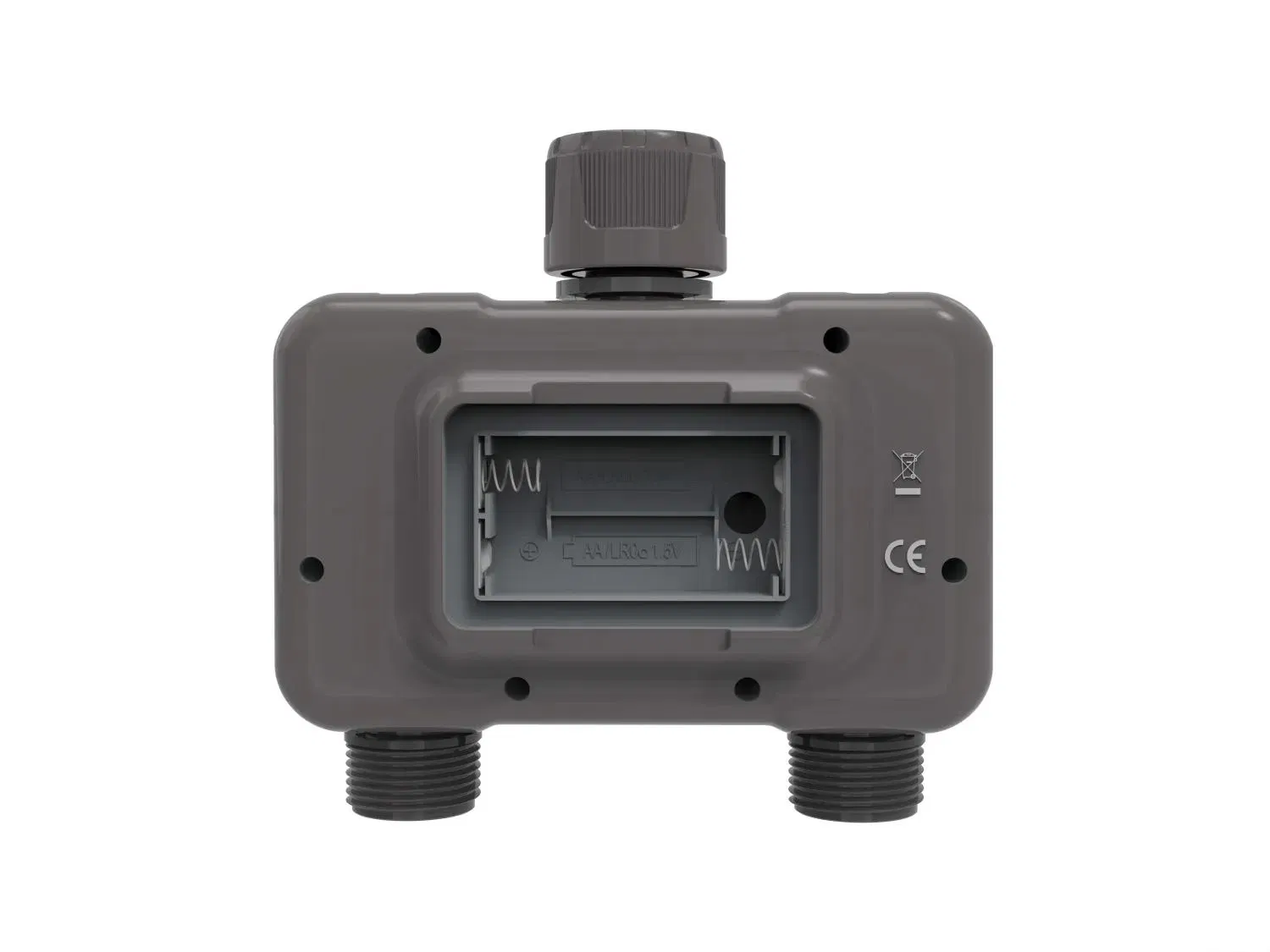 Outdoor Yard Electronic Automatic 2 Outlet Irrigation Garden Water Timer Watering System Controller