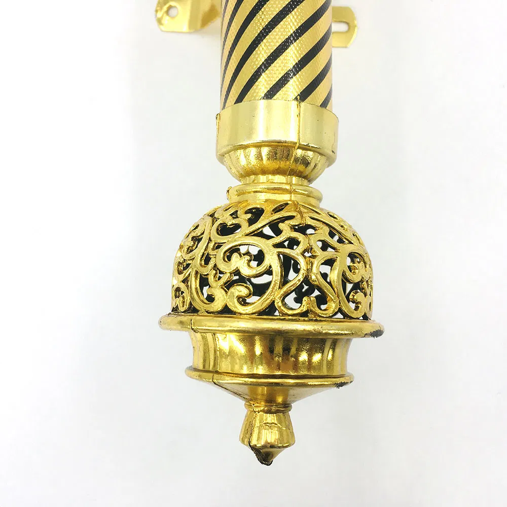 Industrial Black Curtain Rod 3 Meters Stainless Steel Curtain Rod