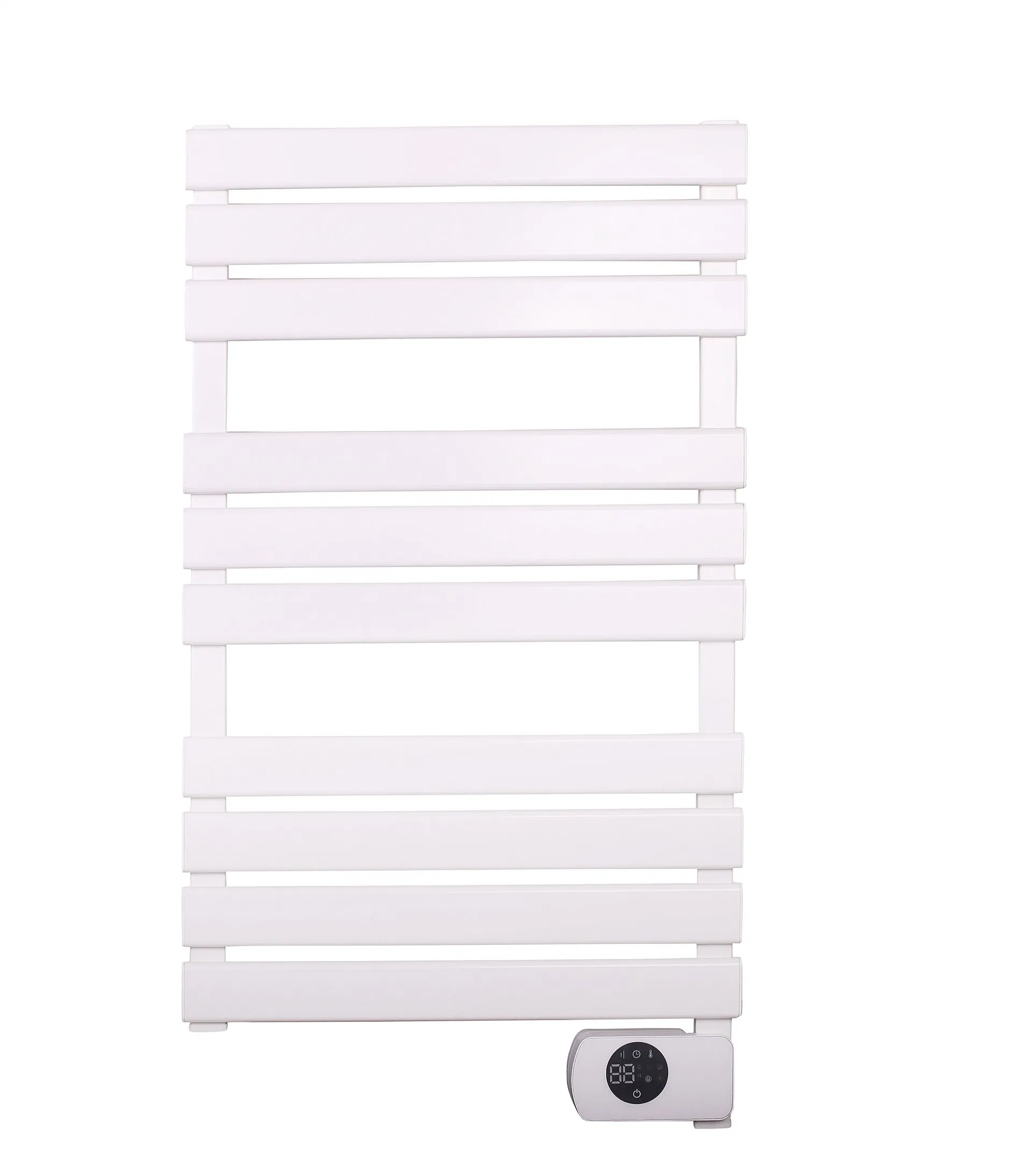 Electric Heating Towel Rack with Thermostat Heating Timing Aluminium Wall Mounted Warmer Smart Towel Radiator