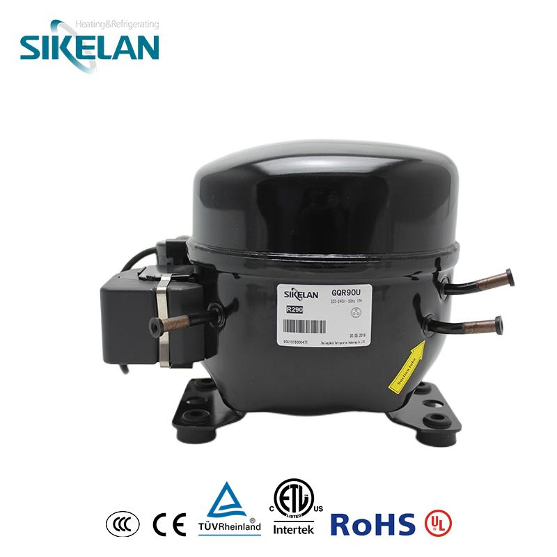 R290 Refrigerant L/Mbp AC Refrigeration Part Piston Compressor for Dehumidifier/Cooler/Freezer