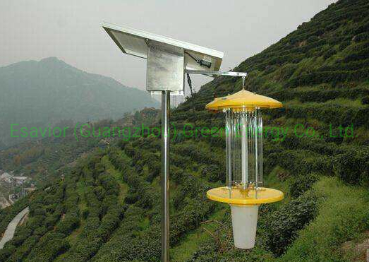 Solar Pest Killing Lamp Solar Insecticidal Light for Agriculture Garden Farm Protection