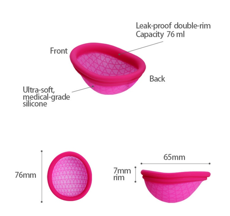 Reusable Set Copes Menstrual Organic Price Cups Wash Sterilizer Silicone Menstrual Cups