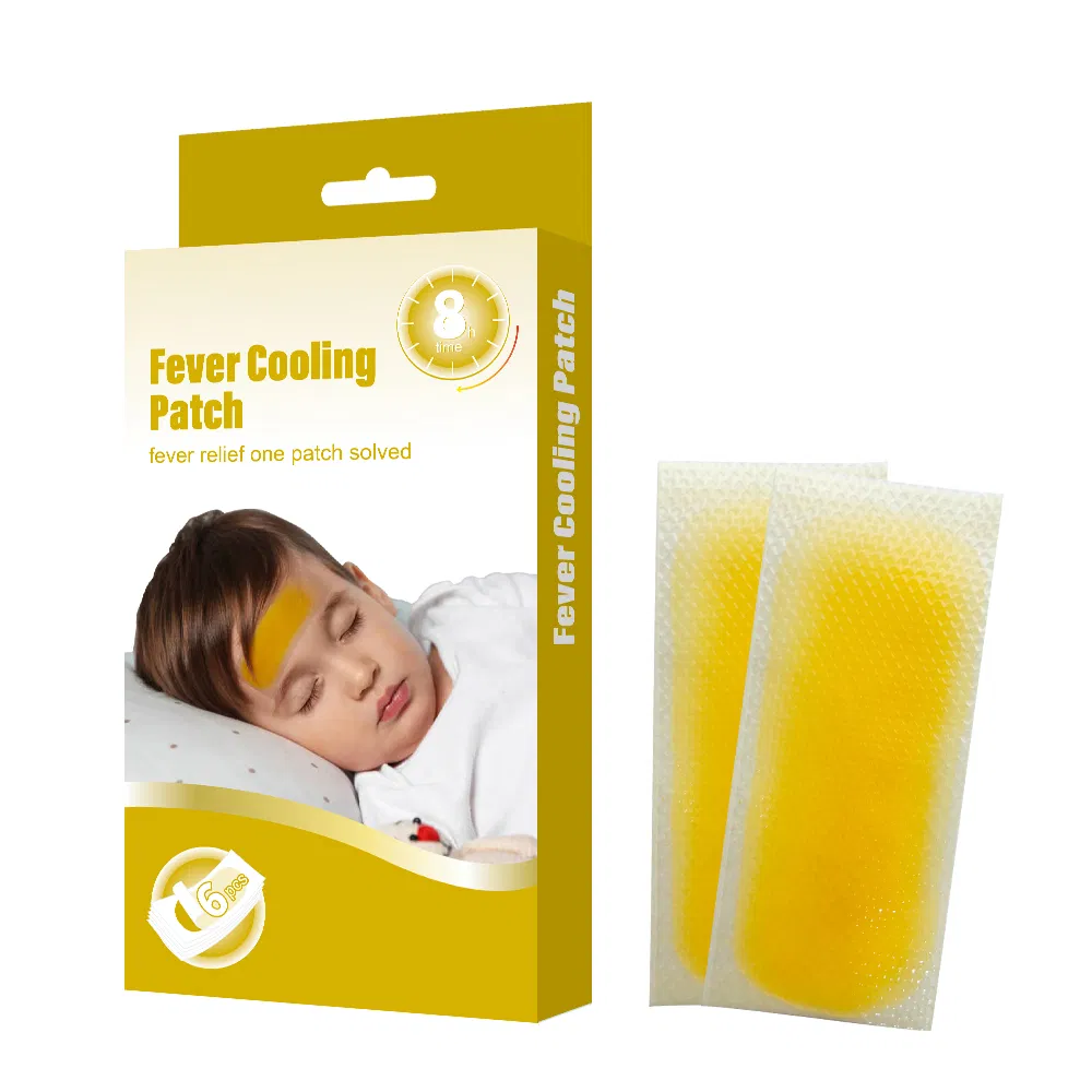 OEM/ODM Custom Cooling Gel Patch with Adhesive Forehead Cool Down Patch