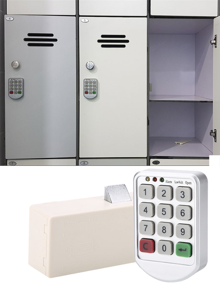 Electronic Combination Lock with Keypad for Locker Cabinet (MA0615B)