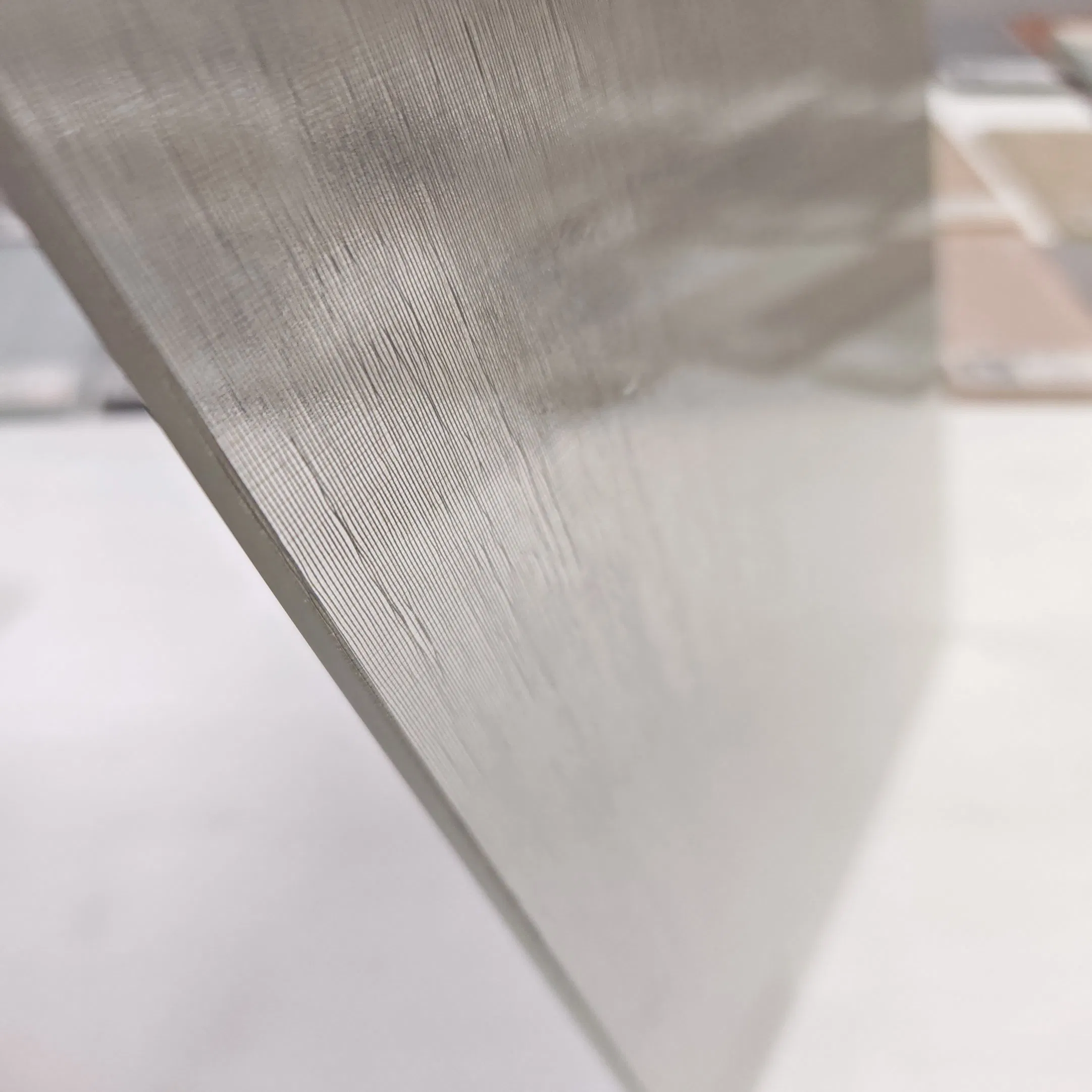 Crystal Clear Mirror Effect Furniture Glass Common Laminated Glass