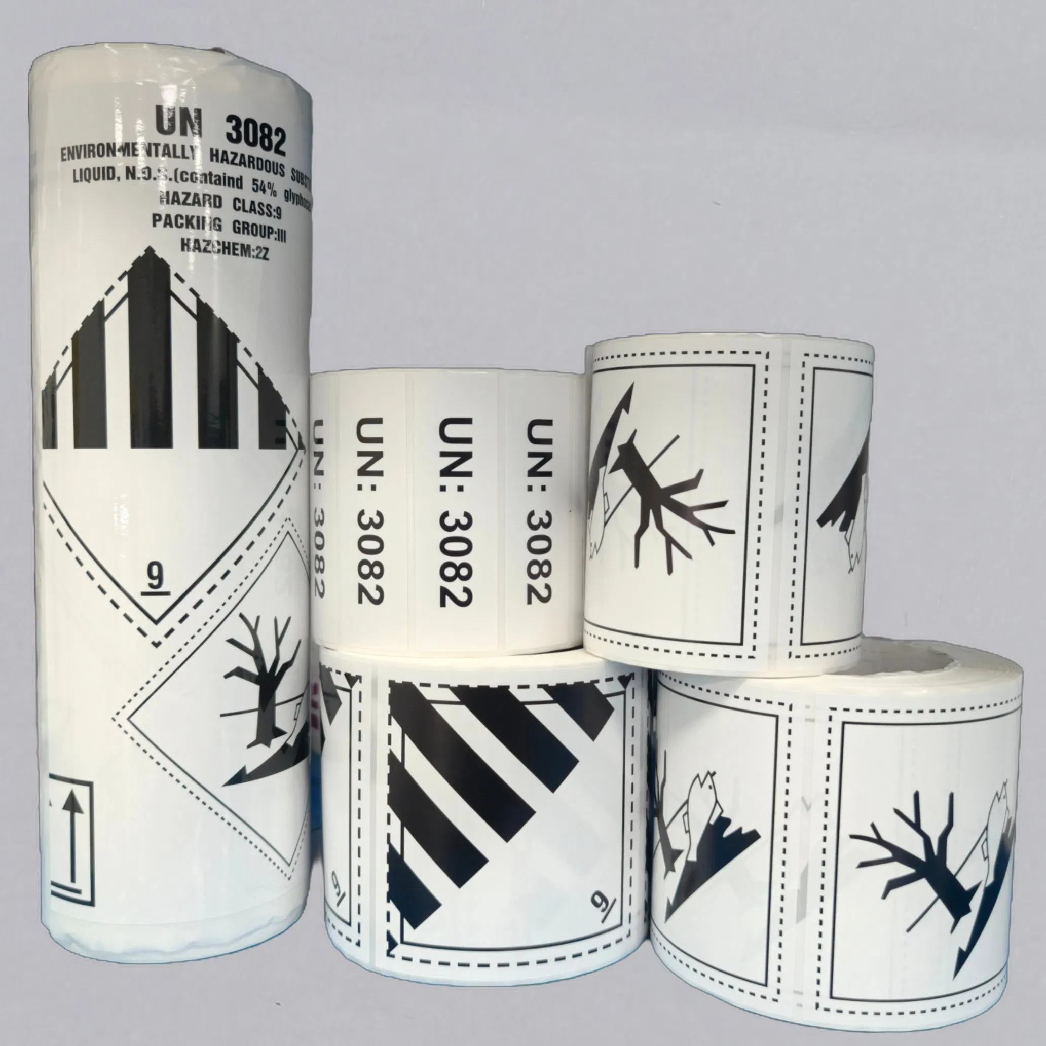 Polypropylene Label Polyethylene Terephthalate Sticker Synthetic Coated Paper Printing