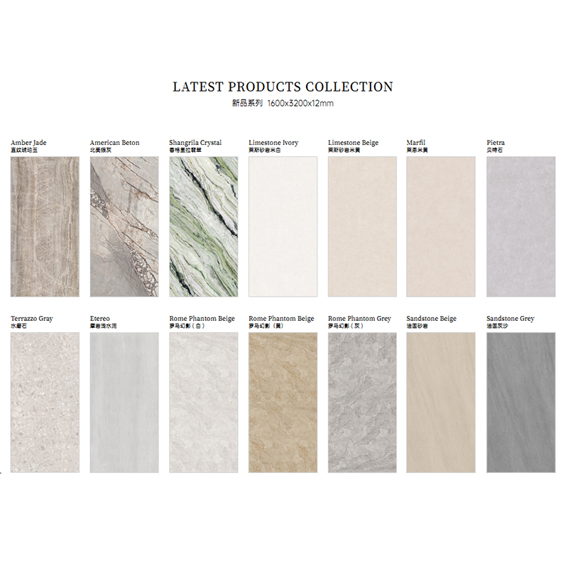 Artificial Cold Jade Green Marble Tile Porcelain Sintered Stone Polished Glazed Slab