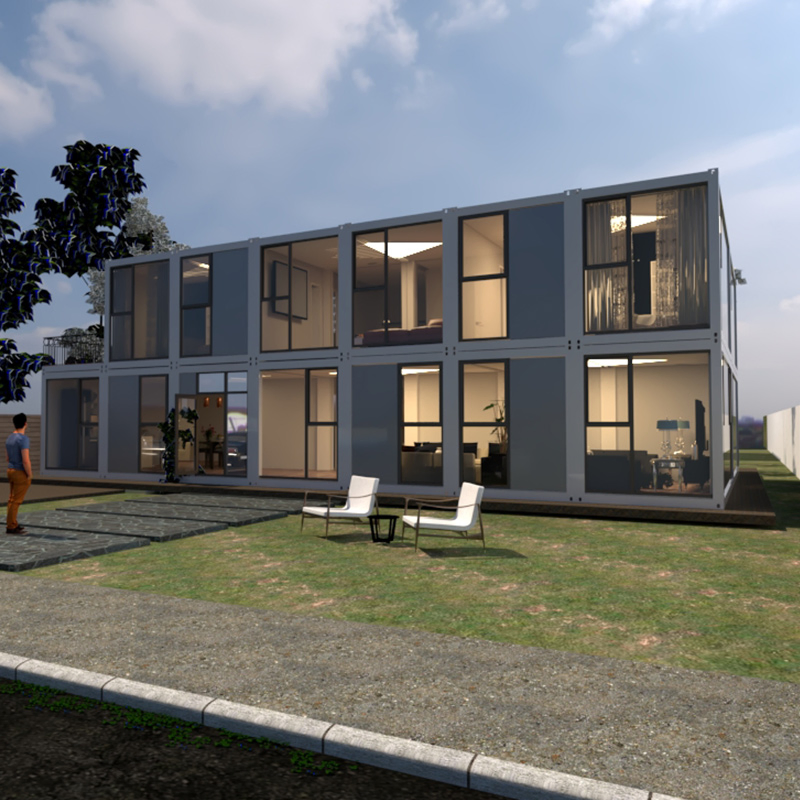 Modern Luxury Prefab Houses CE Certification Cbox Modular Steel House