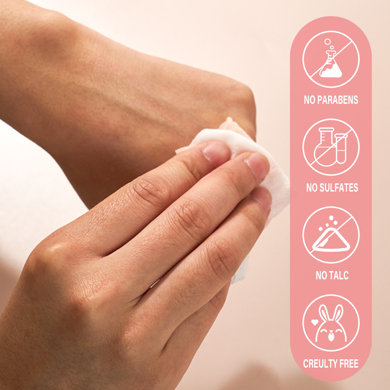 Deep Cleansing Basic Daily Makeup Cleansing Wipes Organic Harmless Portable Makeup Remover