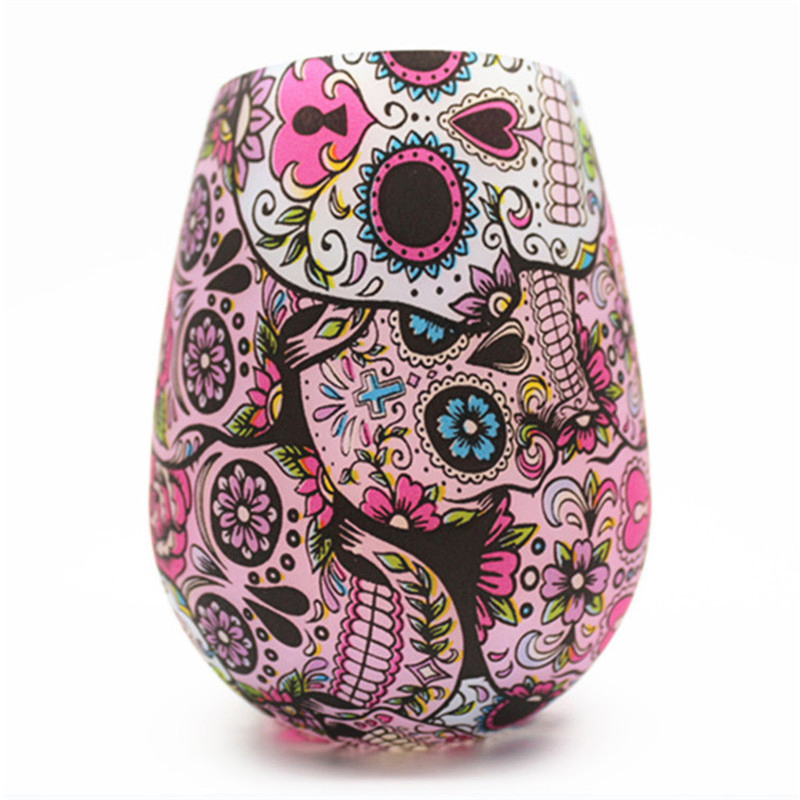 Food Grade Flexible Unbreakable Silicone Wine Glass