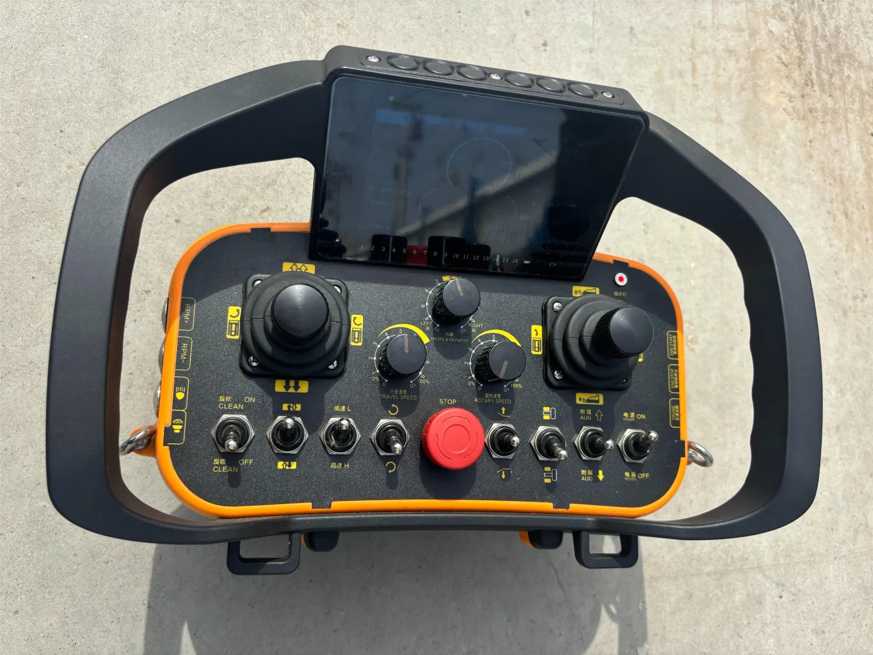 for Small Tree Thinning & Land Reclamation Diesel-Powered Lawn Mower Robot with Rubber Tracks