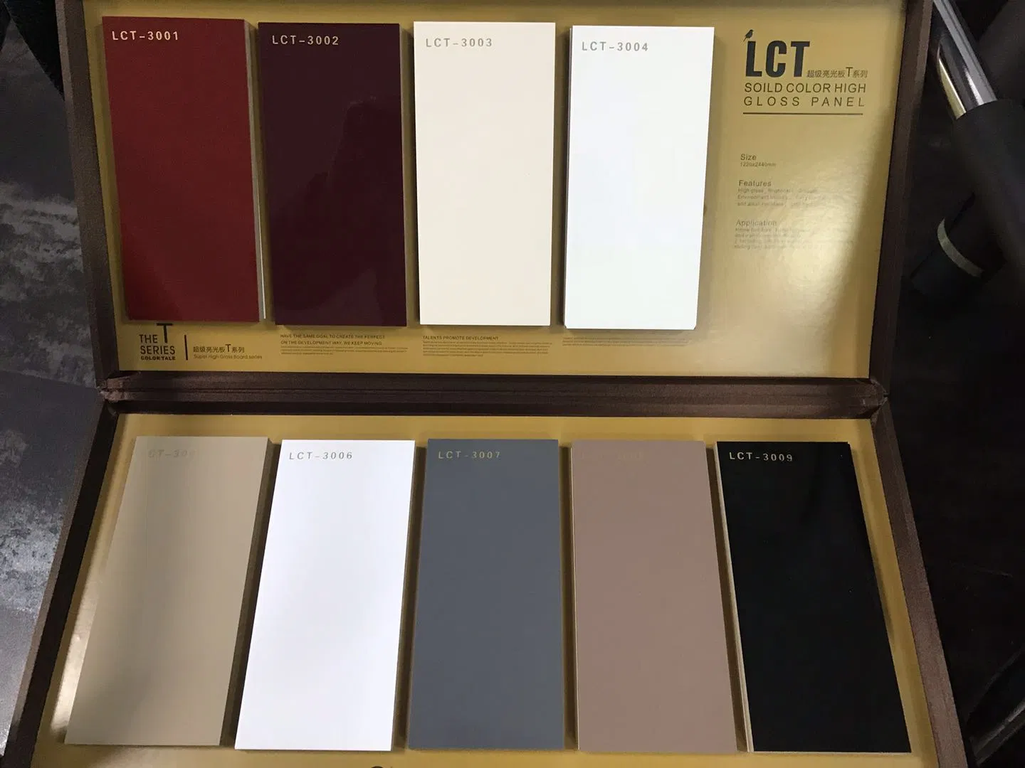 Zhihua Pet Laminated MDF P2 MDF Quality 1220X2745X18mm for USA Market