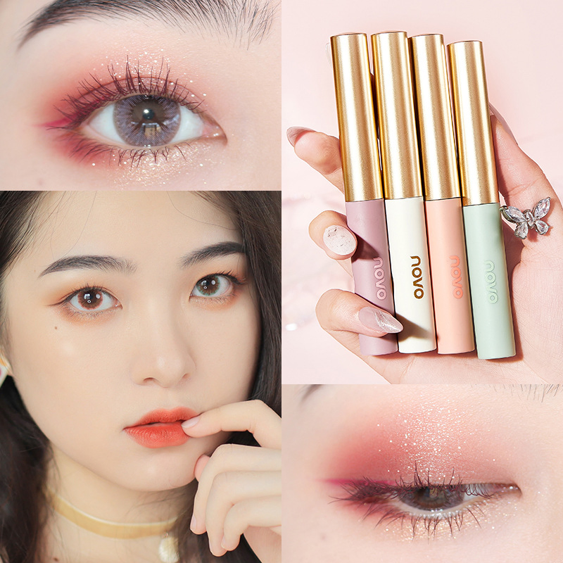 Priming Cream Anti Halo Dye Long Lasting Slim Curly Colorful Blue Eye Black Mascara