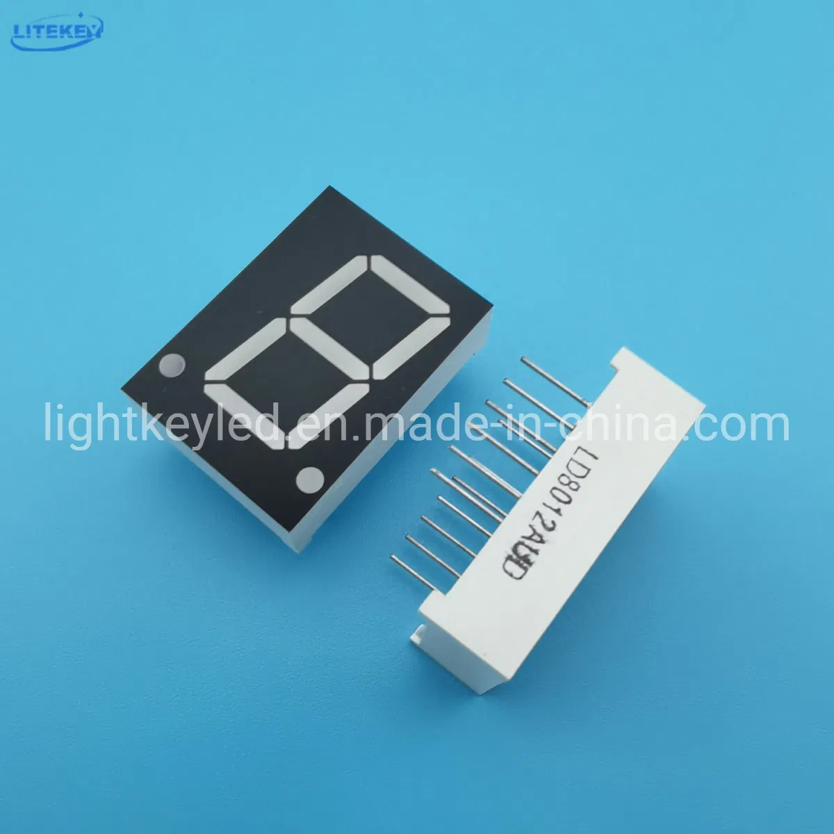 0.8 Inch Single Digit 7 Segment LED Display with RoHS From Expert Manufacturer