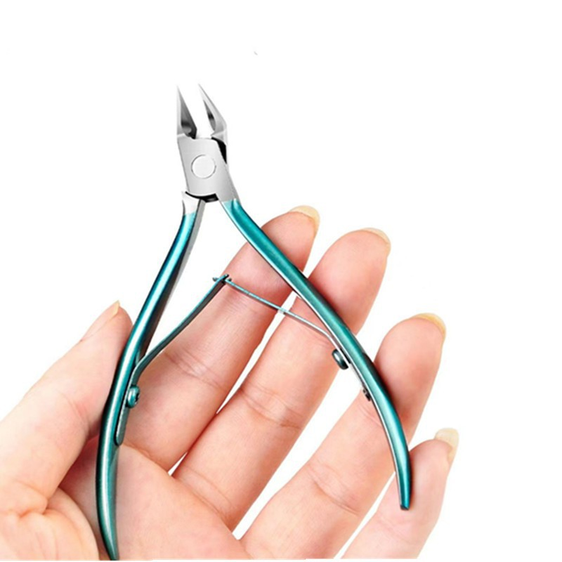 Colors Cuticle Nipper Tweezers Manicure Scissor
