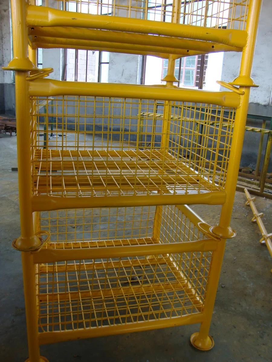 Stackable Welding Metal Pallet Stillage for Heavy Duty Product
