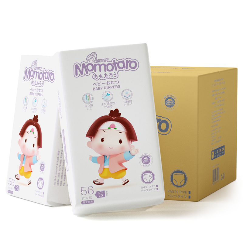 Одноразовые подгузники Momotaro Organic Newborn