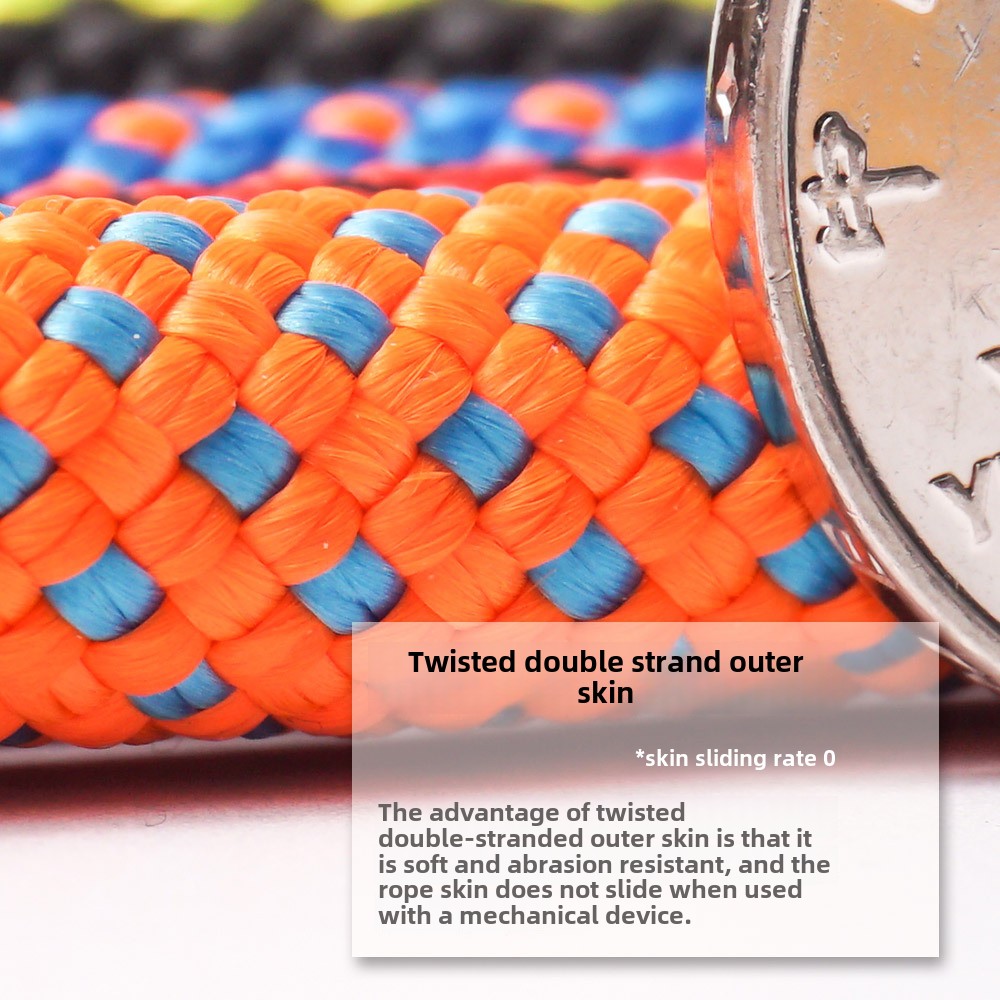 Веревка альпинистская Camnal 12 мм нейлоновая для спуска и спасения