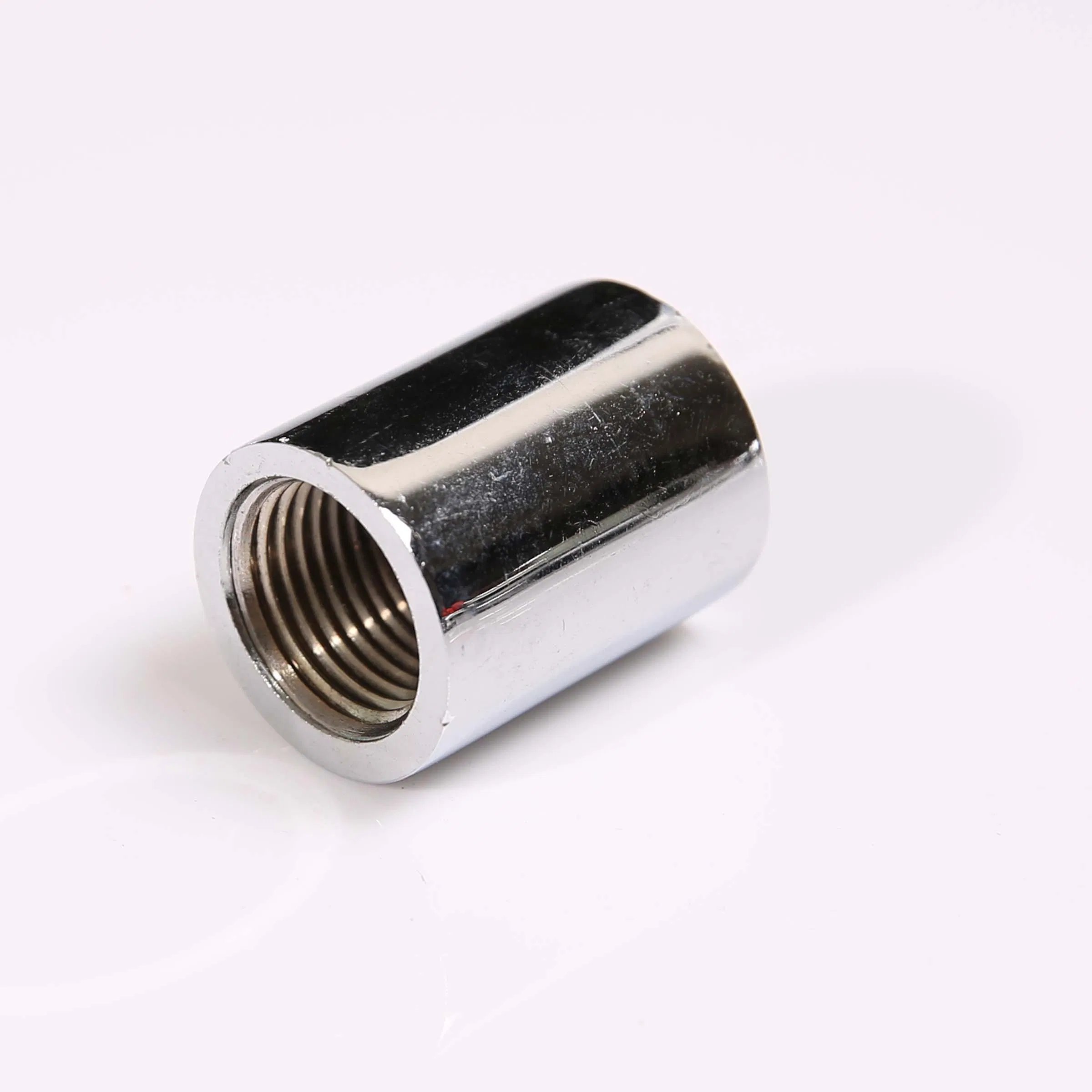Chromed Brass Compression Adapter for Water Heating System