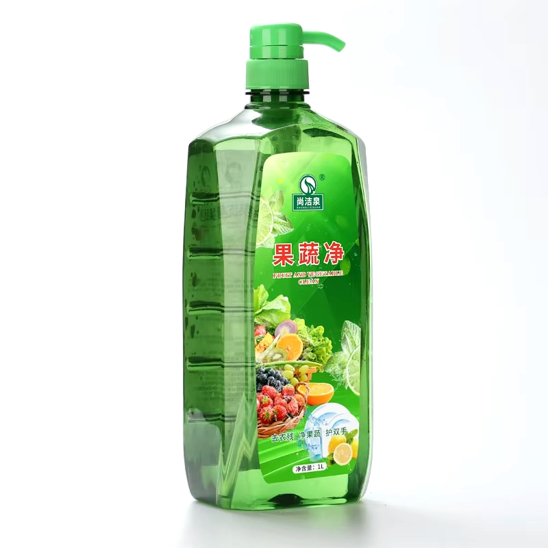 OEM Factory Wholesale Food Grade Fruit & Vegetable Cleaner Dishwashing Liquid Tableware Cleaner