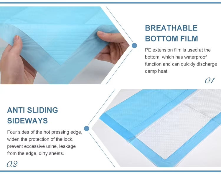Disposable Urine Pad for Adults Soft Skin - Friendly and Non - Irritating