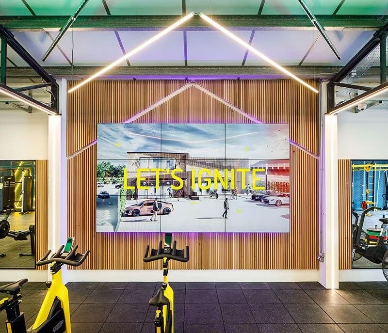 Digital Signage 3.5mm Bezel Video Wall with Price Advertising Display