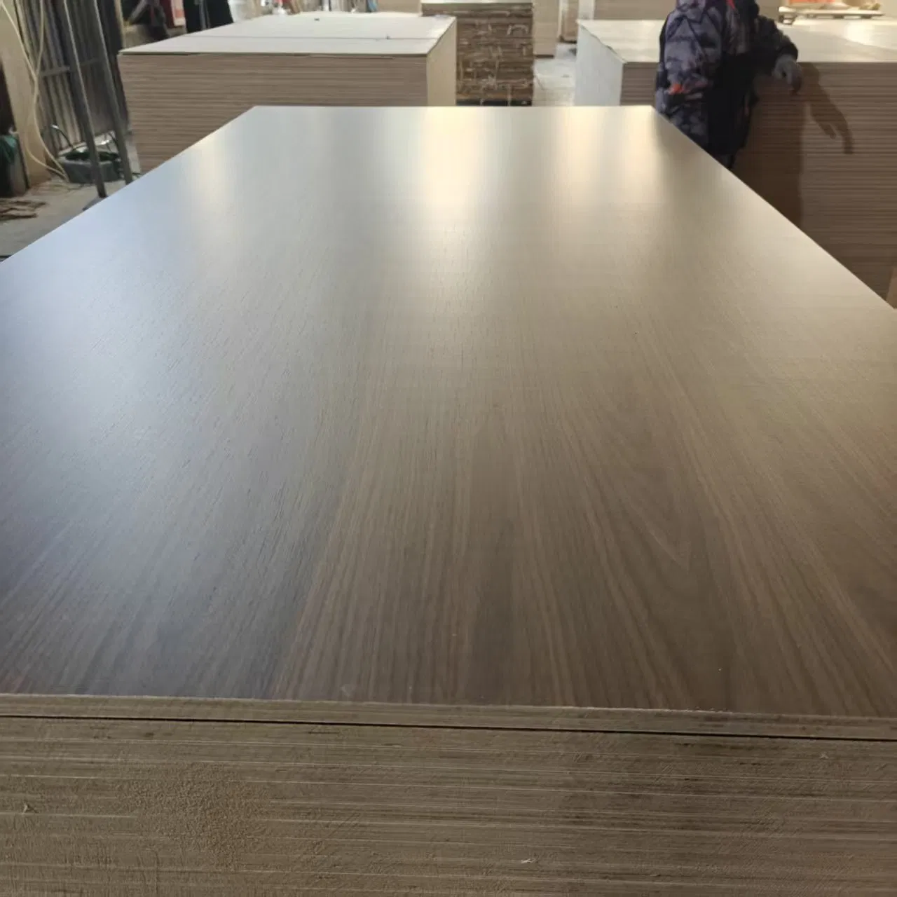 Березовая фанера с меламиновой пленкой 1220x2440x18мм E0/E1/E2