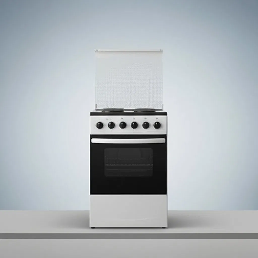 20inch Commercial White Full-Electric Freestanding Oven