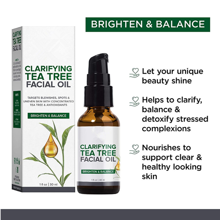 OEM Tea Tree Brigthen & Balance Facial Oil