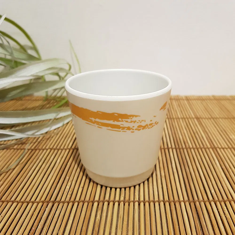 Чашка для чая Melamine Kinpaku White 230 мл
