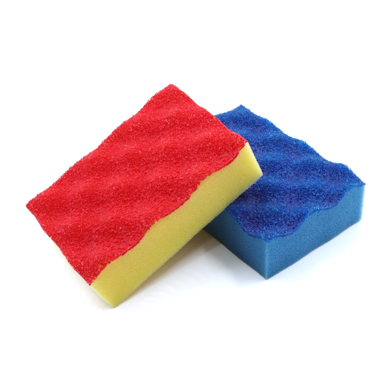 Household Cleaning Brush Pot Sponge Sand Block Aluminium Oxide Wood Polishing Sanding Sponge