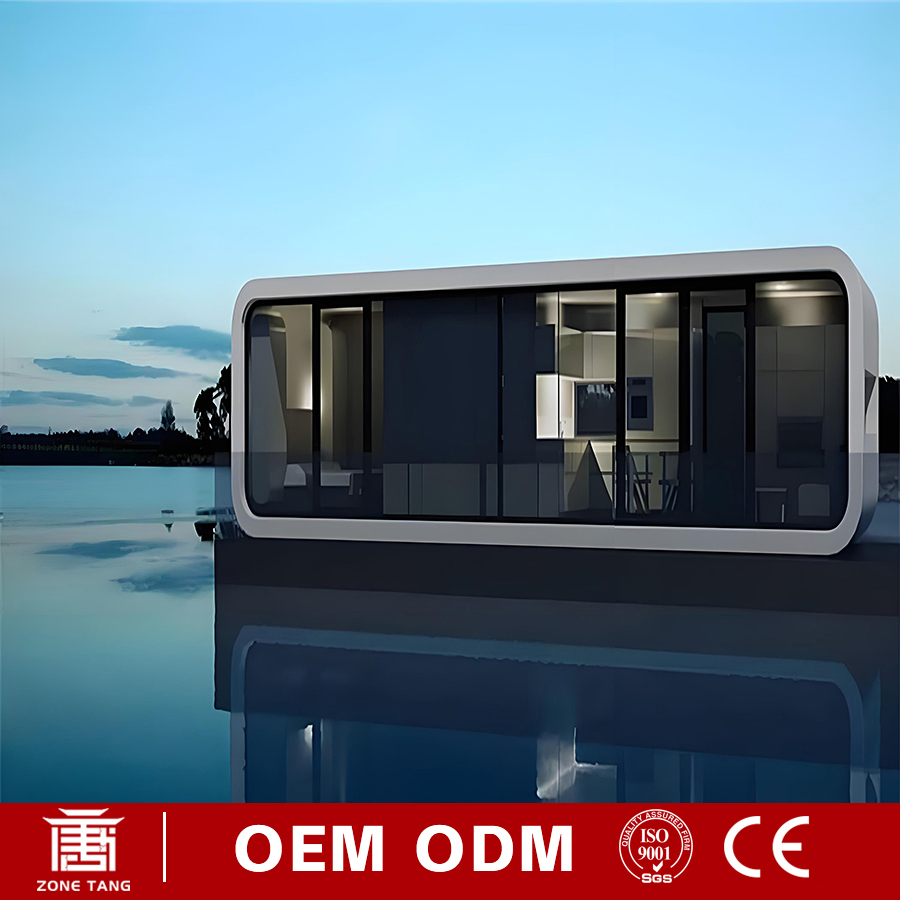 Best Temporary Customize Expanding Container Manufactured Homes Apple Capsule House